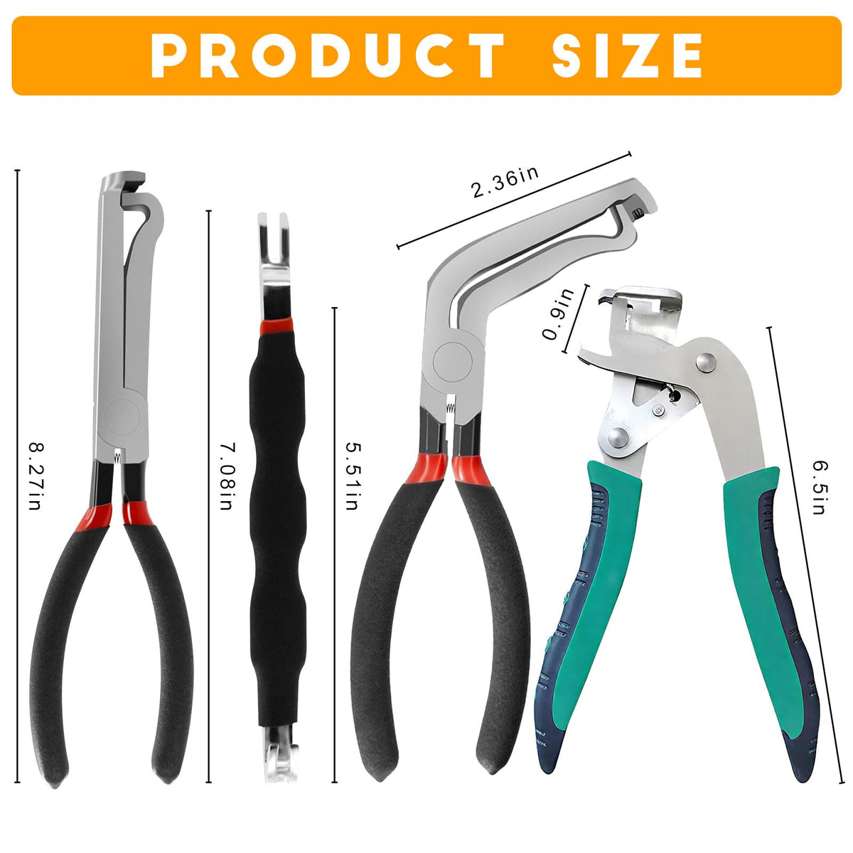 Loisdaro high-carbon steel pliers durable and rust-resistant.