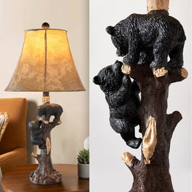LOKHOM 26-inch bedside lamp elevates mood with cozy ambience.