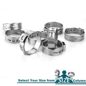 304 stainless steel clamp showing corrosion resistance for long-term plumbing use