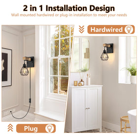 Lomoky 5-25ft cord on/off switch enables versatile placement in any room.