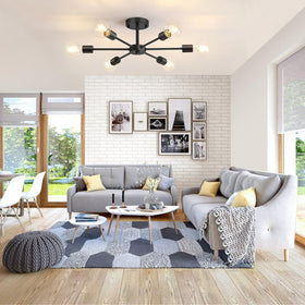 Lomoky versatile kitchen, dining, and living space lighting solution.