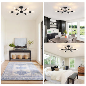 Lomoky close-to-ceiling design enhances modern home decor.