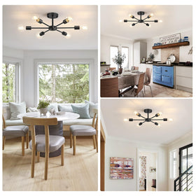 Lomoky UL-listed ceiling light emphasizes safety and reliability.