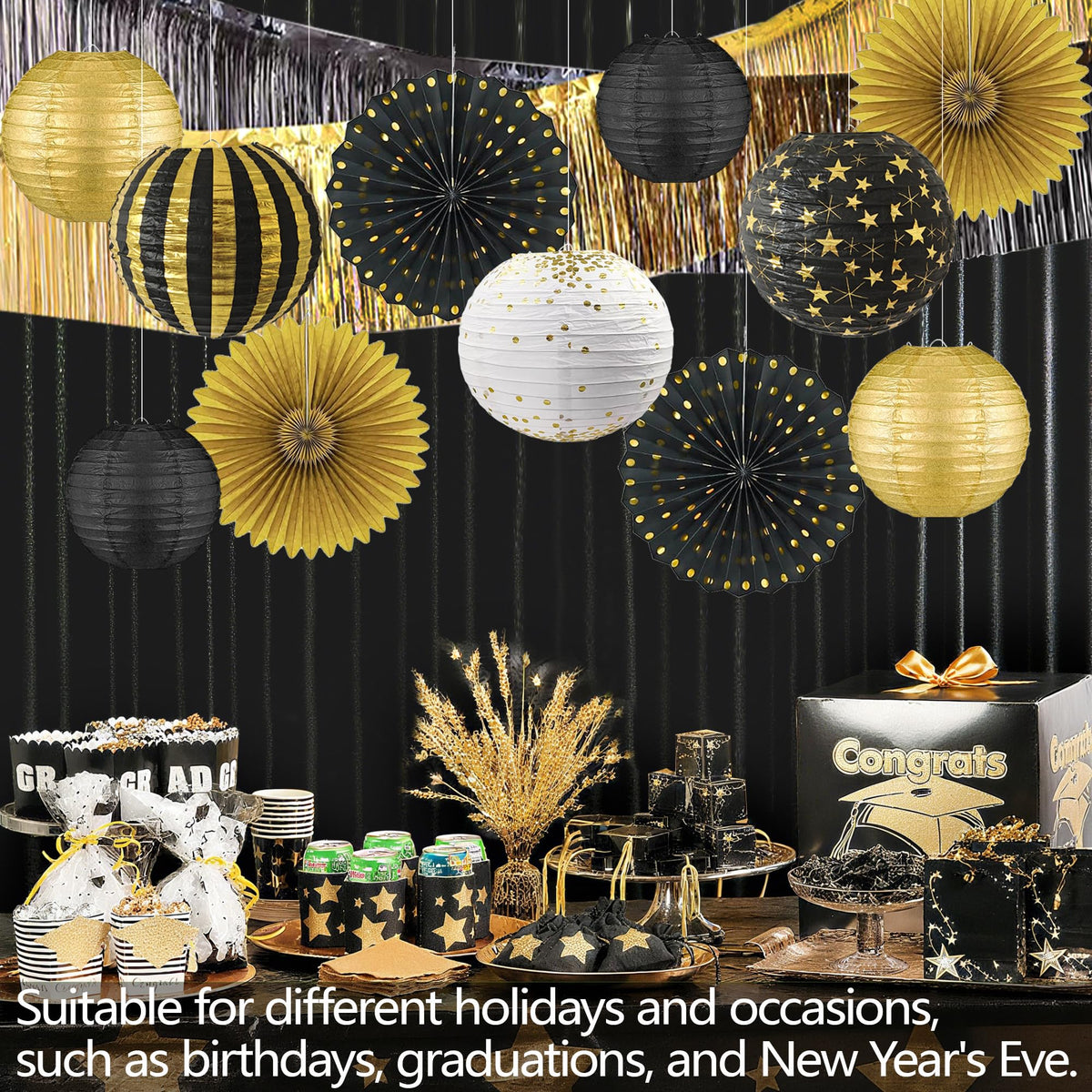 LOMOSO transparent thread ties lanterns and fans securely.
