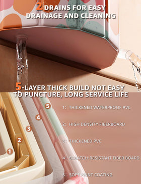 LOMOTIVE folded bathtub stored compactly reducing space after use.