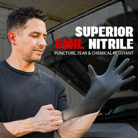 London Labs powder-free nitrile gloves suitable for sensitive skin.