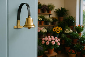 Lone Star Art neat brass base and spring ensures lasting performance.