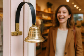Lone Star Art door ringer for business signals customers as they enter.