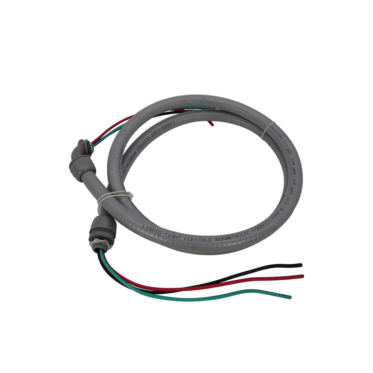 Long Term AC whip suited for outdoor HVAC and spa setups.