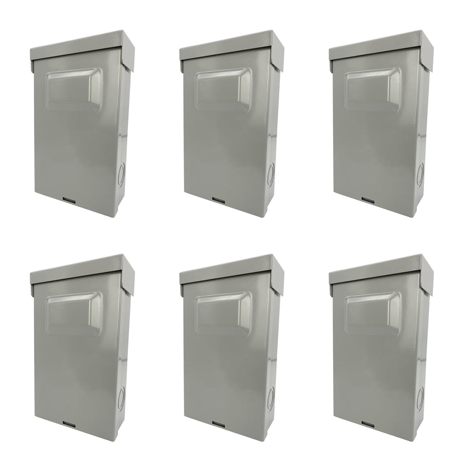 Long Term outdoor metallic disconnect box, 60A, for outdoor installation