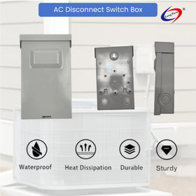 Long Term weatherproof metal box withstands elements for prolonged outdoor service