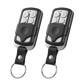 LongCtrl 2-pack keychain remote for LiftMaster with universal compatibility and easy setup.
