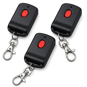 LongCtrl 3-pack Multicode remote setup for easy garage access and pairing.