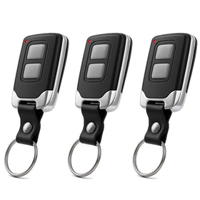 LongCtrl Genie remote front view with compact design and rolling code security