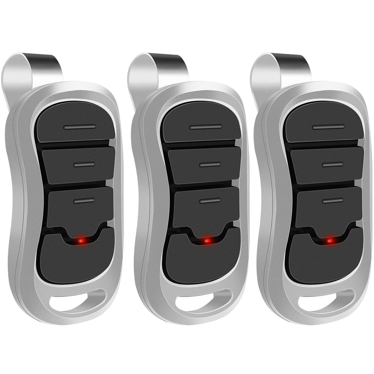 LongCtrl Genie remote G3T-R front view showing compact design for daily use