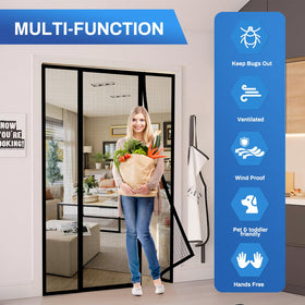 LONGEAS frameless screen design is easy to store after removal.