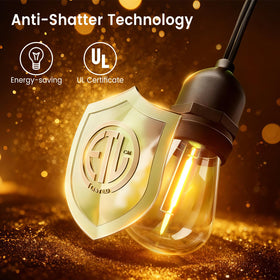 LONIUTO energy-saving bulbs reduce power use while maintaining ample brightness.