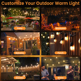 LONIUTO three lighting modes and timer support versatile evening layouts.