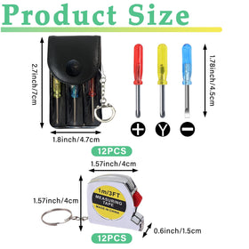 LonlyEagle three-screwdrivers mini-set with keychain for quick fixes.