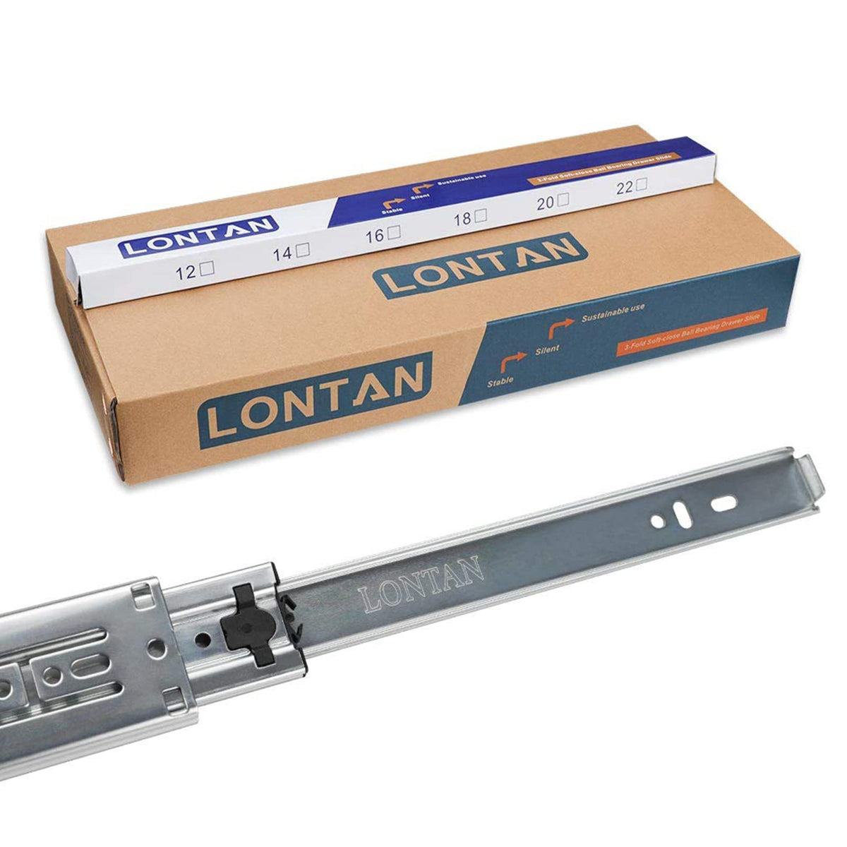LONTAN 100 lb load capacity ensures sturdy performance.