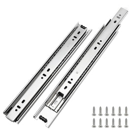 LONTAN full-extension drawer slide 12-inch in action for full access