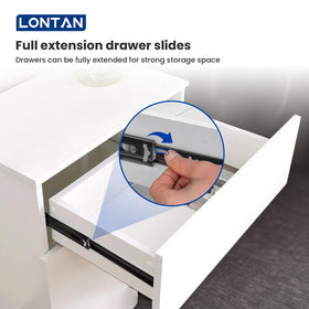 LONTAN full-extension guides provide full access to contents