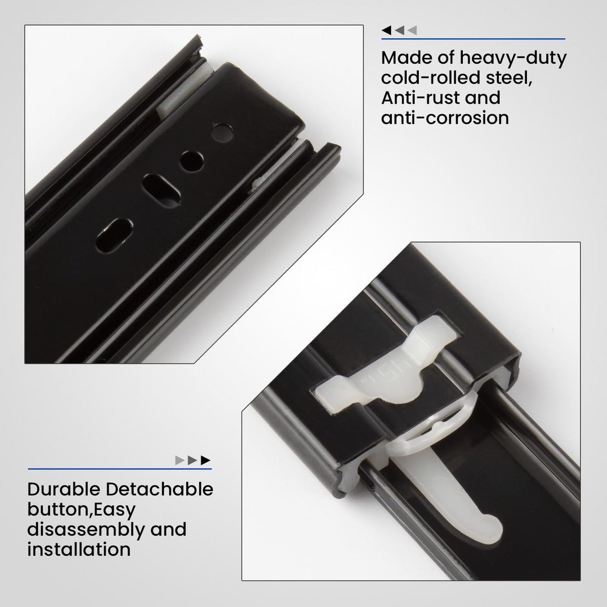 LONTAN installation kit with screws for easy mounting