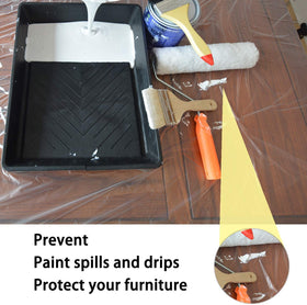 LOOBANI included gloves with drop cloths for safer handling