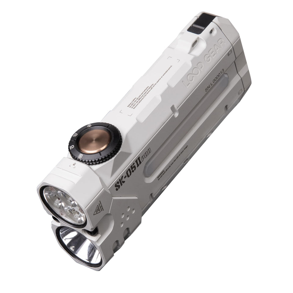 LOOP GEAR SK05 Pro 2 flat EDC flashlight with 5000lm output for versatile lighting