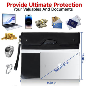 Loorow bag demonstrating 360° protection against heat and water.