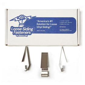 Loose Siding Fasteners install clip demonstrates tool-free installation for loose siding.