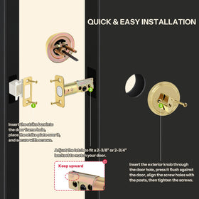LOQRON polished brass finish detail showcasing durable, classic hardware.