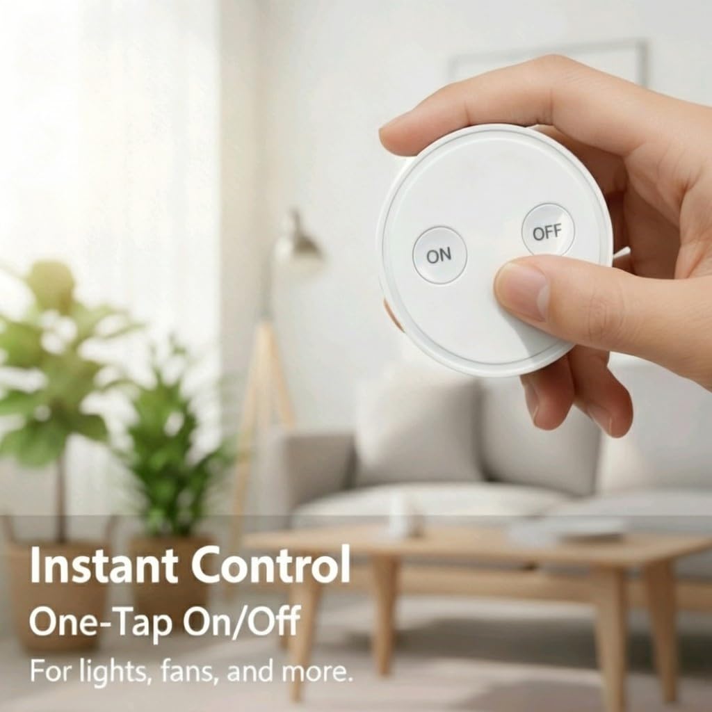 LoraTap Mini Remote Interference-Free operation supports multiple kits in a room
