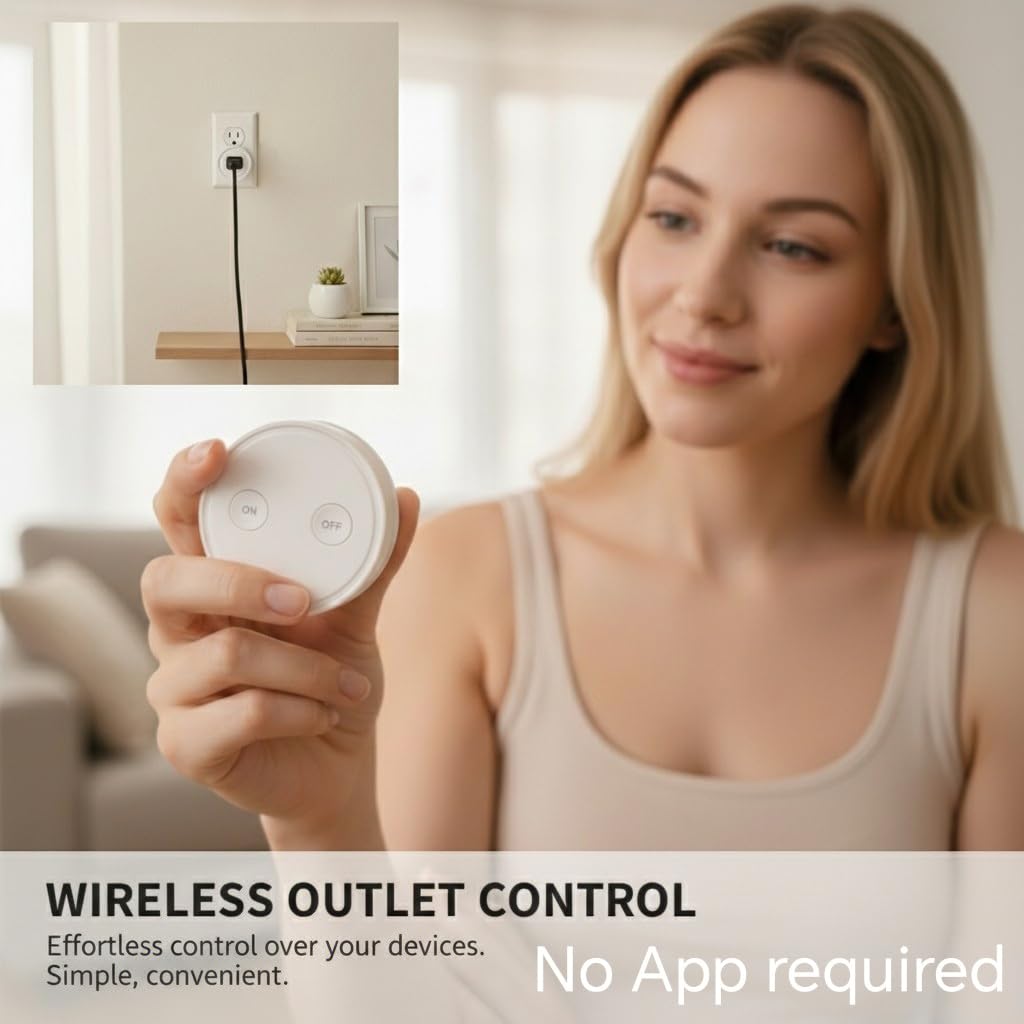 LoraTap Mini Remote Outlet Plug enables plug-and-play control of appliances