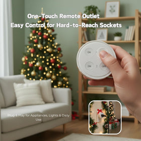LoraTap mini remote wall-mount shows convenient placement on metal surfaces for quick access.
