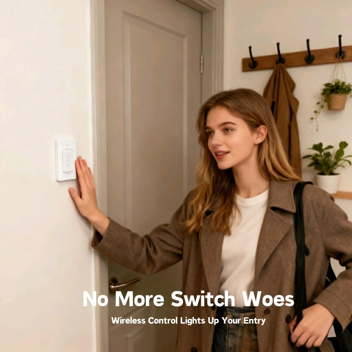 LoraTap no-wiring installation saves time and clutter in any room.