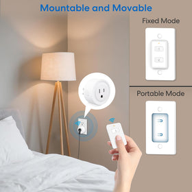 LoraTap plug-and-play setup controls two devices instantly.