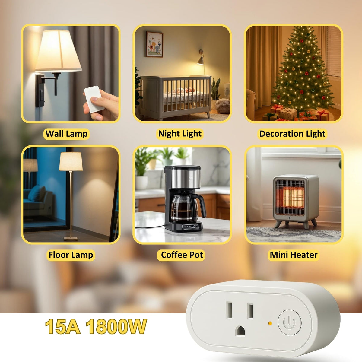 LoraTap remote outlet two-year warranty for dependable performance.
