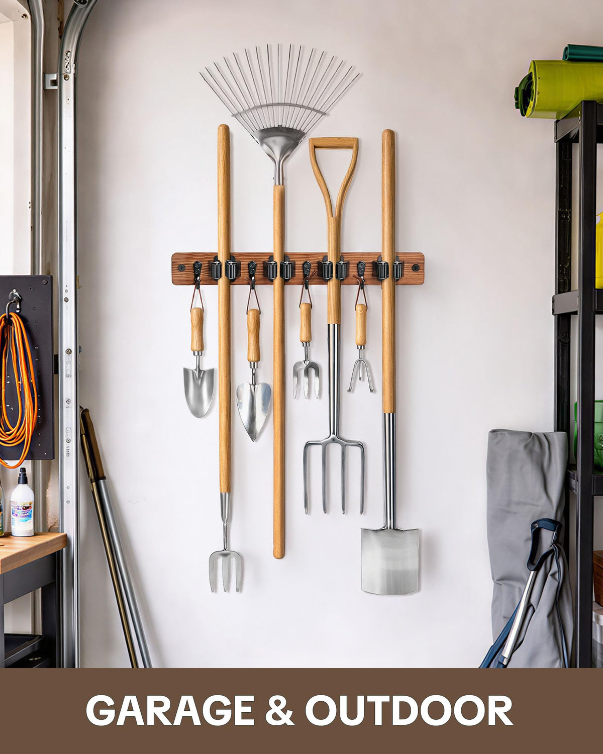 Lorbro easy-installation mount for quick setup on drywall or studs.