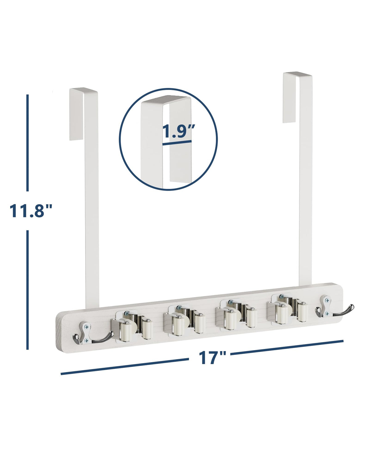 Lorbro spring-loaded slots secure wet tools for easy one-handed access.