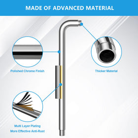 Lordear 1/2-inch NPT standard connection for wide compatibility