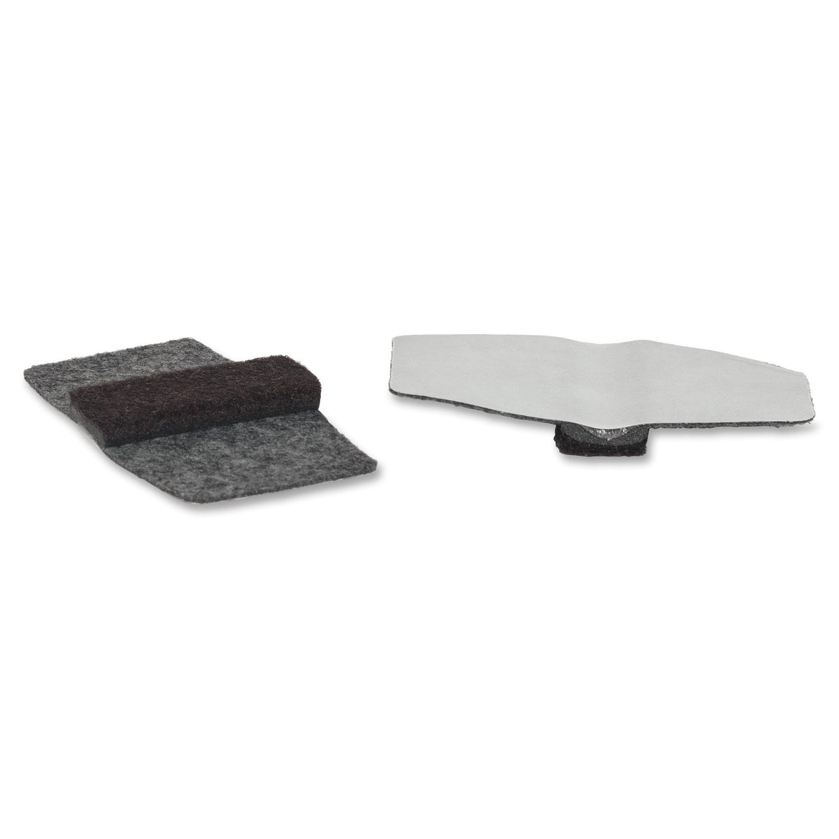 Lorell wraparound floor savers gray 16-pack packaged for easy replacement