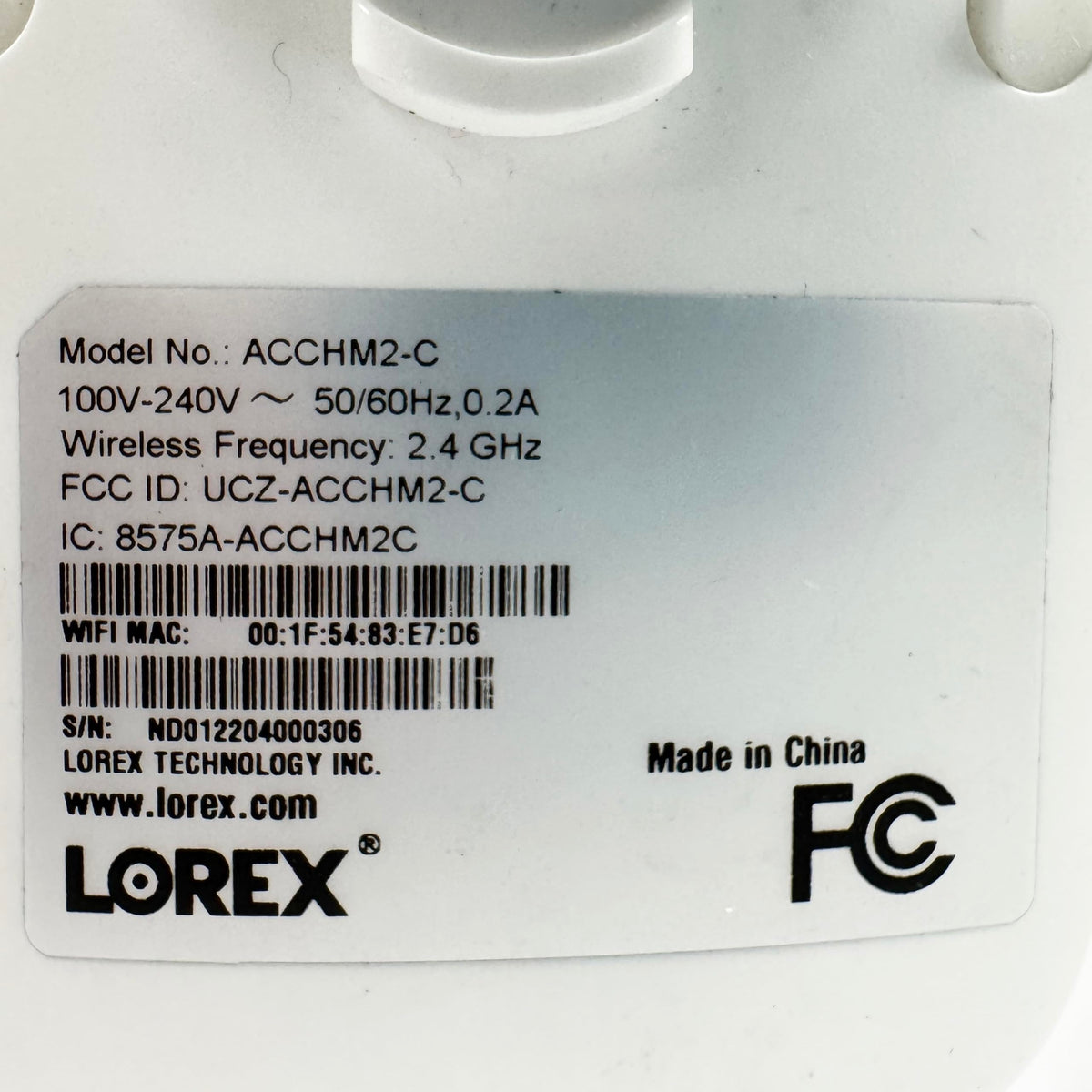 Lorex Add-on Chime digital-audio enhances doorbell sound quality with digital tones
