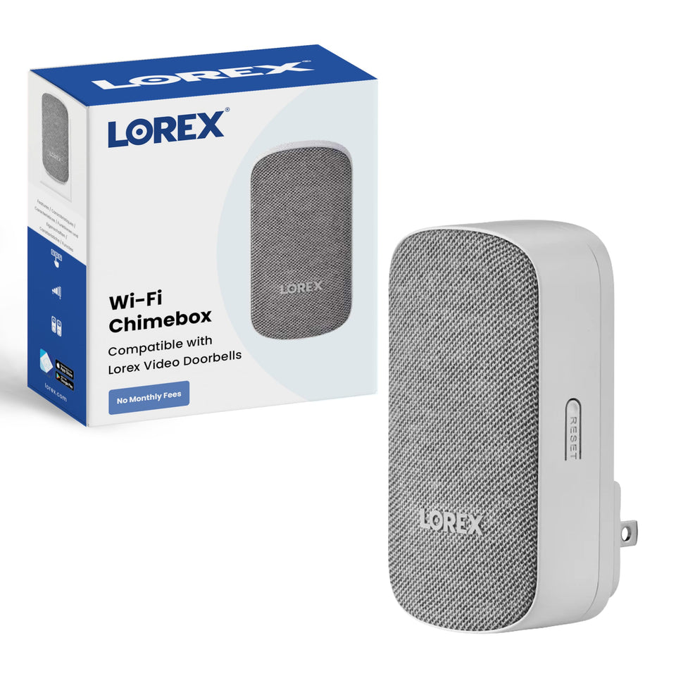 Lorex Add-on Chime plug-and-play setup for quick doorbell enhancement