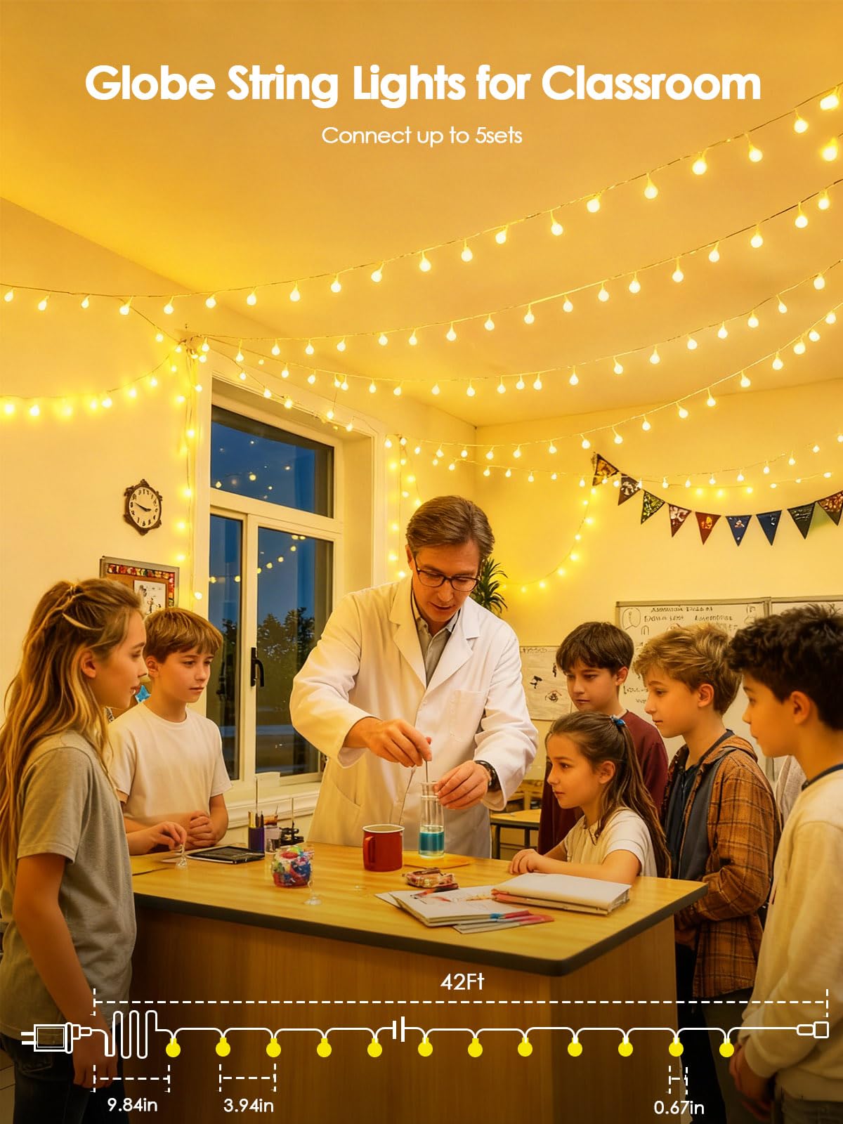 LORRYTE warm white LEDs with 29V safe output for home use