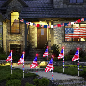 LORRYTE versatile decor for holidays from Independence Day to Memorial Day.