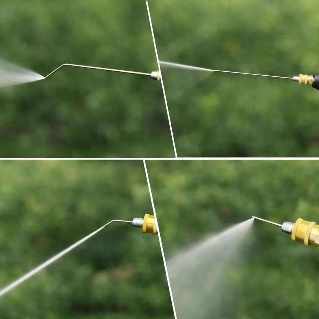 Lorvixea extension needle nozzle enables precision cleaning in small gaps