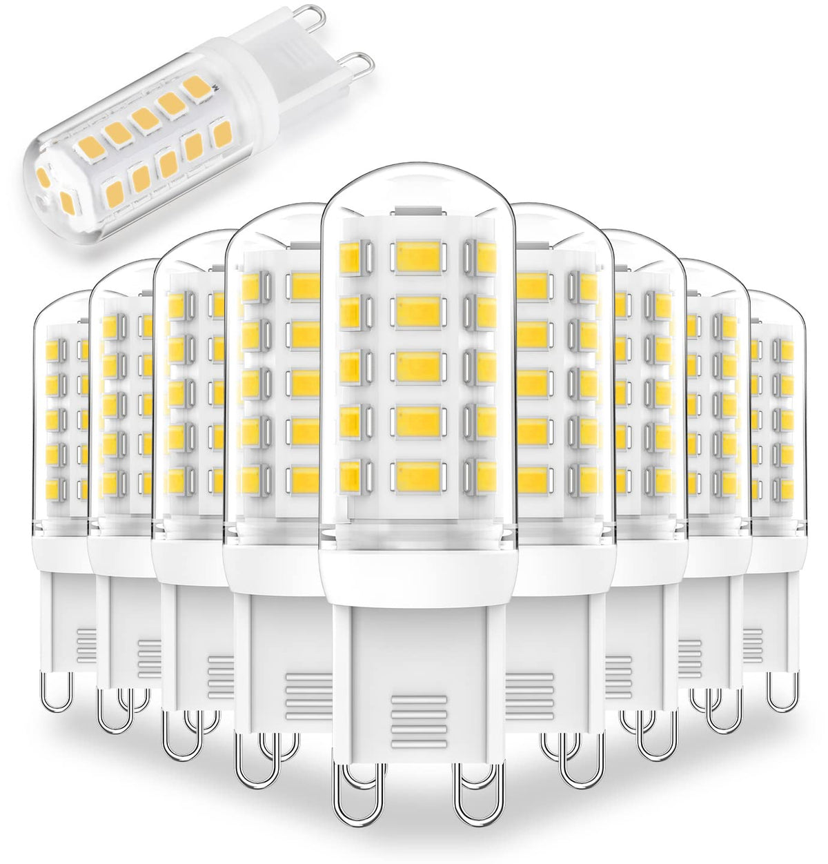 Lososuch G9 dimmable LED bulb in a chandelier provides energy-efficient, adjustable lighting.