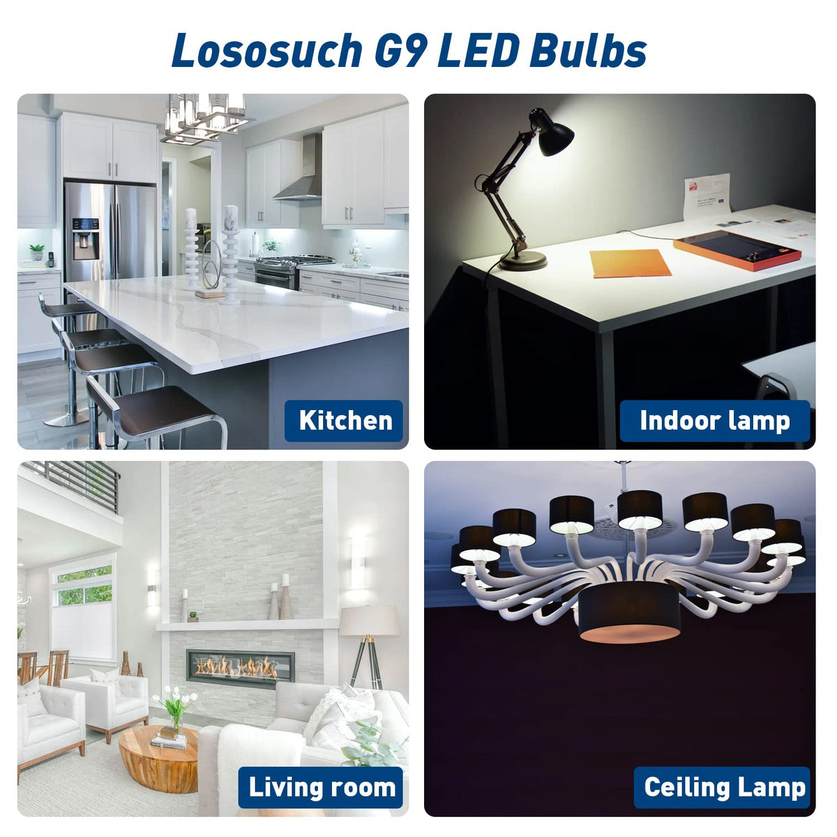 Bathroom wall sconce with Lososuch G9 bulb demonstrates versatile, safe illumination.