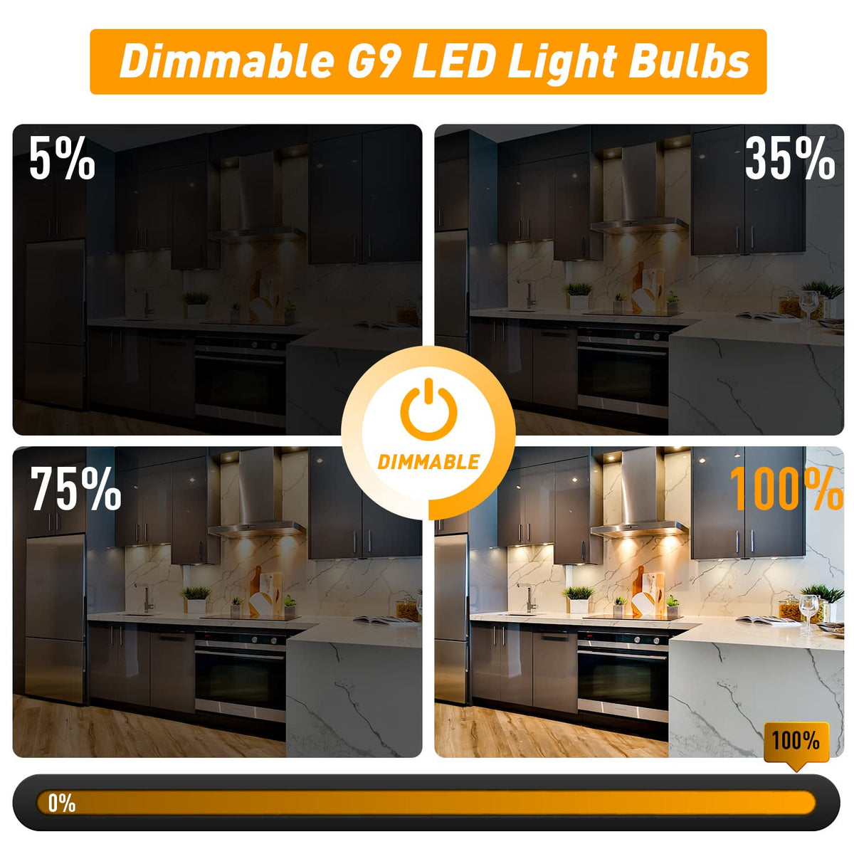 Lososuch G9 LED bulb ceramic base with 360° heat dissipation.